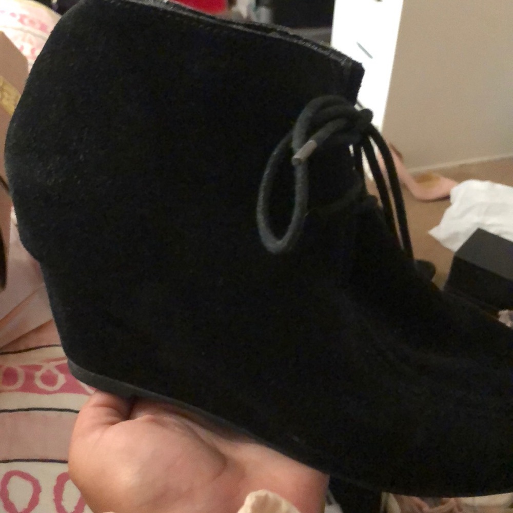 Black high heels